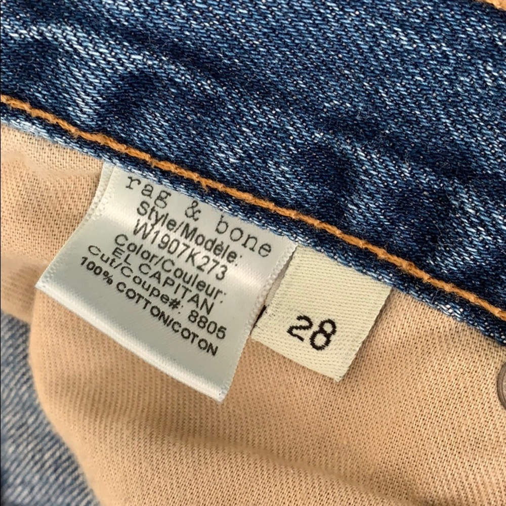 Rag & Bone Jean shorts Size 28 - Picture 5 of 6